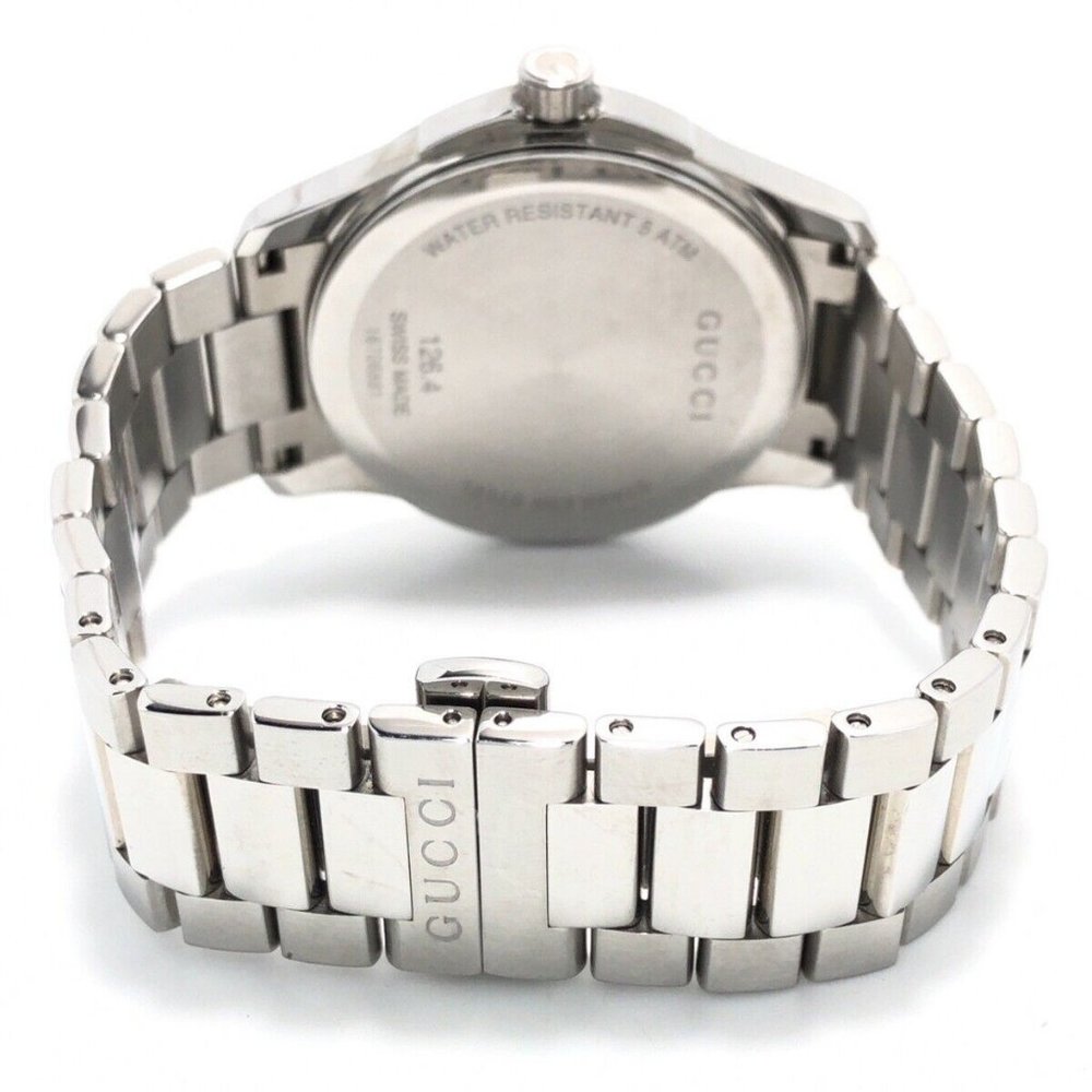 Authenticity guaranteed GUCCI G Timeless Silver Men's Wrist - Picture 3 of 5